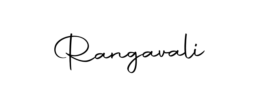 Use a signature maker to create a handwritten signature online. With this signature software, you can design (Autography-DOLnW) your own signature for name Rangavali. Rangavali signature style 10 images and pictures png