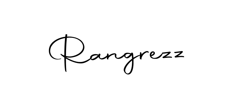 Make a beautiful signature design for name Rangrezz. With this signature (Autography-DOLnW) style, you can create a handwritten signature for free. Rangrezz signature style 10 images and pictures png