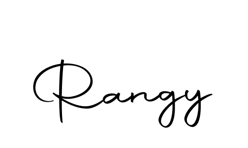 How to Draw Rangy signature style? Autography-DOLnW is a latest design signature styles for name Rangy. Rangy signature style 10 images and pictures png