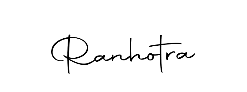 Similarly Autography-DOLnW is the best handwritten signature design. Signature creator online .You can use it as an online autograph creator for name Ranhotra. Ranhotra signature style 10 images and pictures png