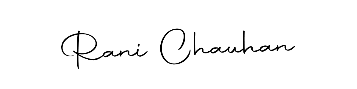 Create a beautiful signature design for name Rani Chauhan. With this signature (Autography-DOLnW) fonts, you can make a handwritten signature for free. Rani Chauhan signature style 10 images and pictures png