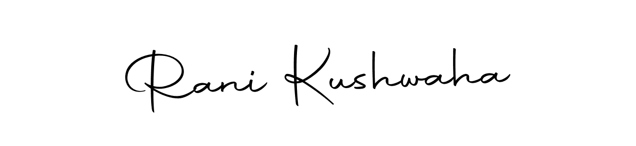 if you are searching for the best signature style for your name Rani Kushwaha. so please give up your signature search. here we have designed multiple signature styles  using Autography-DOLnW. Rani Kushwaha signature style 10 images and pictures png