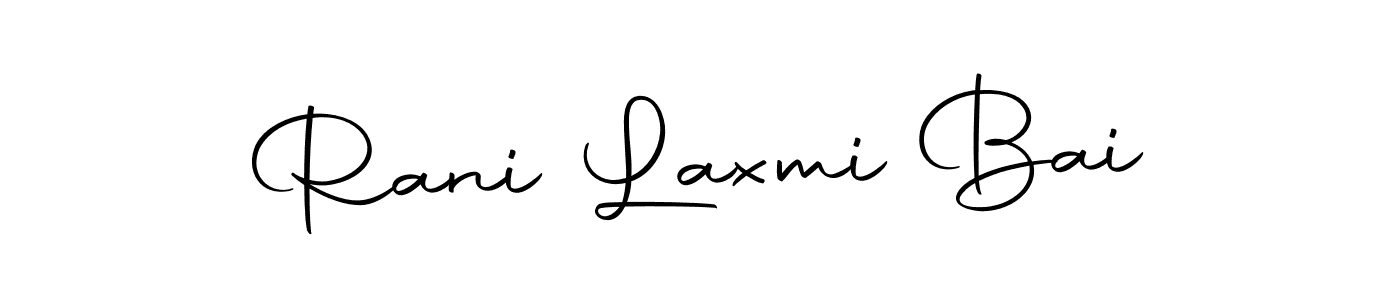 Design your own signature with our free online signature maker. With this signature software, you can create a handwritten (Autography-DOLnW) signature for name Rani Laxmi Bai. Rani Laxmi Bai signature style 10 images and pictures png