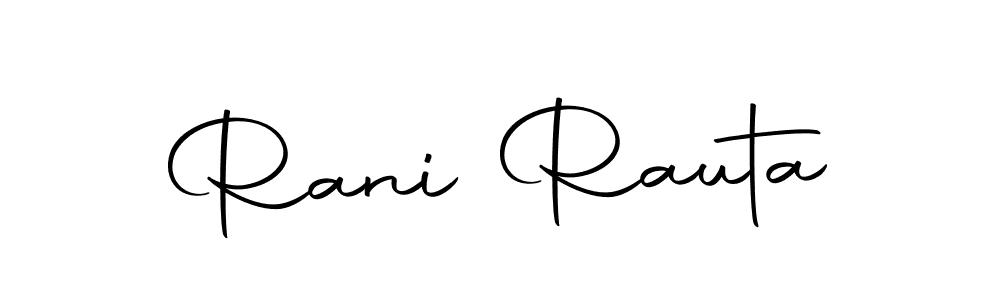 Use a signature maker to create a handwritten signature online. With this signature software, you can design (Autography-DOLnW) your own signature for name Rani Rauta. Rani Rauta signature style 10 images and pictures png