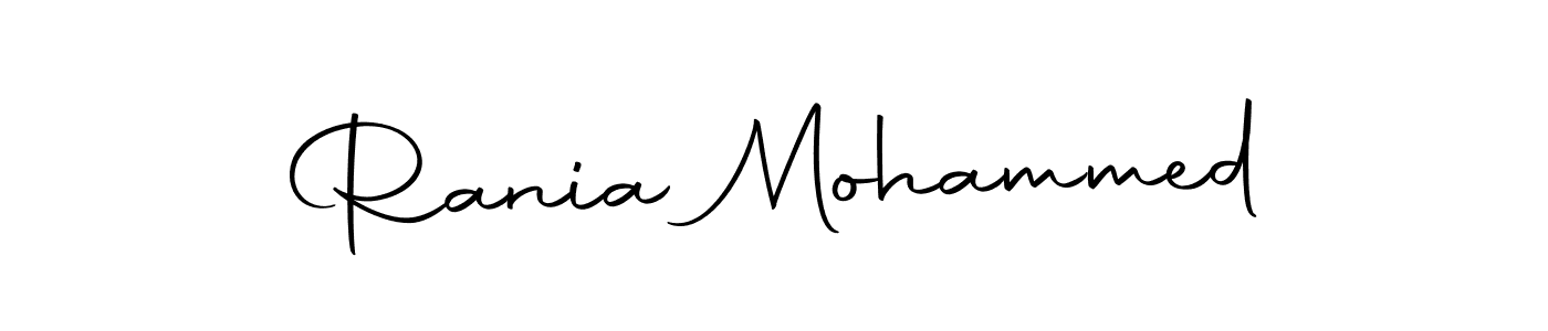 You can use this online signature creator to create a handwritten signature for the name Rania Mohammed. This is the best online autograph maker. Rania Mohammed signature style 10 images and pictures png