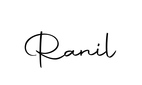 if you are searching for the best signature style for your name Ranil. so please give up your signature search. here we have designed multiple signature styles  using Autography-DOLnW. Ranil signature style 10 images and pictures png