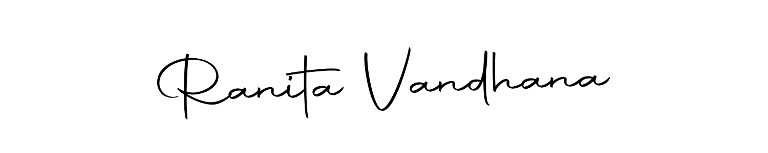 This is the best signature style for the Ranita Vandhana name. Also you like these signature font (Autography-DOLnW). Mix name signature. Ranita Vandhana signature style 10 images and pictures png