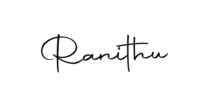 Here are the top 10 professional signature styles for the name Ranithu. These are the best autograph styles you can use for your name. Ranithu signature style 10 images and pictures png