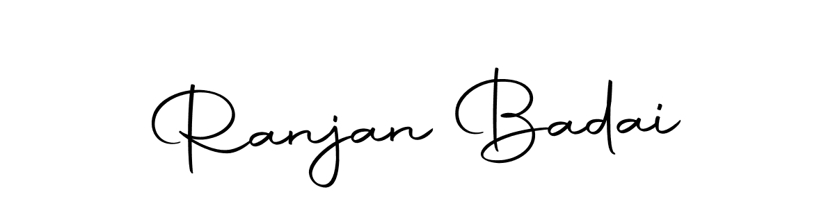 Make a short Ranjan Badai signature style. Manage your documents anywhere anytime using Autography-DOLnW. Create and add eSignatures, submit forms, share and send files easily. Ranjan Badai signature style 10 images and pictures png