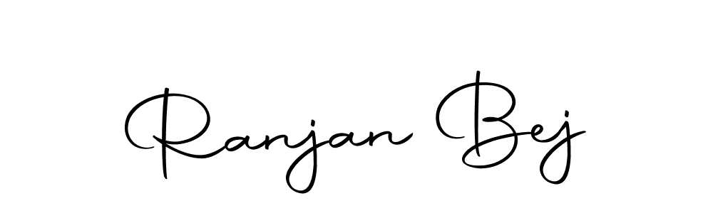 Design your own signature with our free online signature maker. With this signature software, you can create a handwritten (Autography-DOLnW) signature for name Ranjan Bej. Ranjan Bej signature style 10 images and pictures png