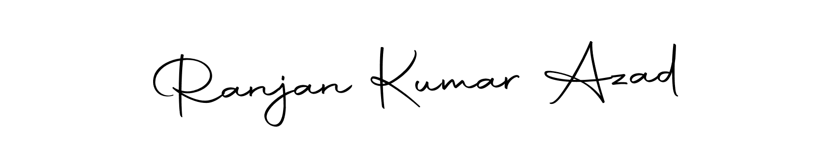 How to make Ranjan Kumar Azad signature? Autography-DOLnW is a professional autograph style. Create handwritten signature for Ranjan Kumar Azad name. Ranjan Kumar Azad signature style 10 images and pictures png