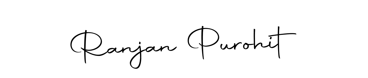 Create a beautiful signature design for name Ranjan Purohit. With this signature (Autography-DOLnW) fonts, you can make a handwritten signature for free. Ranjan Purohit signature style 10 images and pictures png