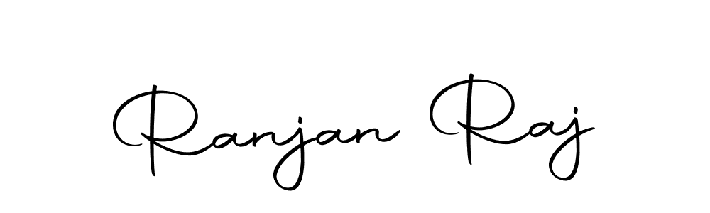 Autography-DOLnW is a professional signature style that is perfect for those who want to add a touch of class to their signature. It is also a great choice for those who want to make their signature more unique. Get Ranjan Raj name to fancy signature for free. Ranjan Raj signature style 10 images and pictures png