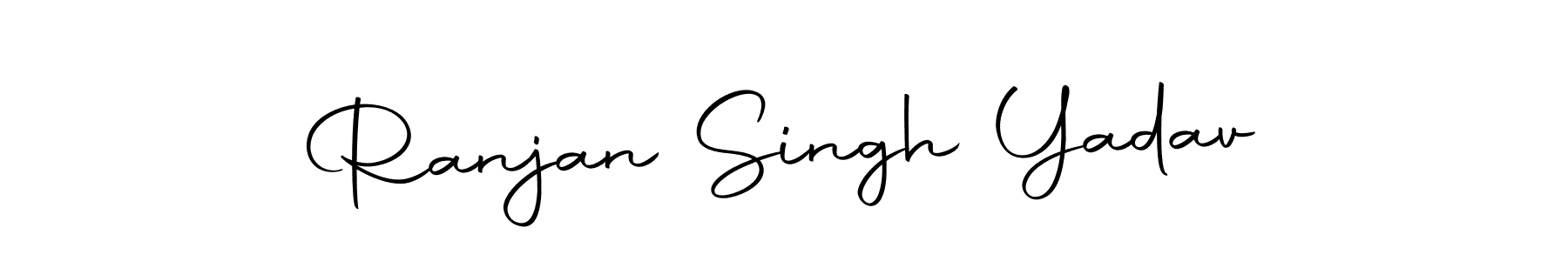 Similarly Autography-DOLnW is the best handwritten signature design. Signature creator online .You can use it as an online autograph creator for name Ranjan Singh Yadav. Ranjan Singh Yadav signature style 10 images and pictures png