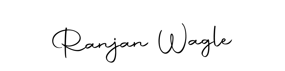 You should practise on your own different ways (Autography-DOLnW) to write your name (Ranjan Wagle) in signature. don't let someone else do it for you. Ranjan Wagle signature style 10 images and pictures png