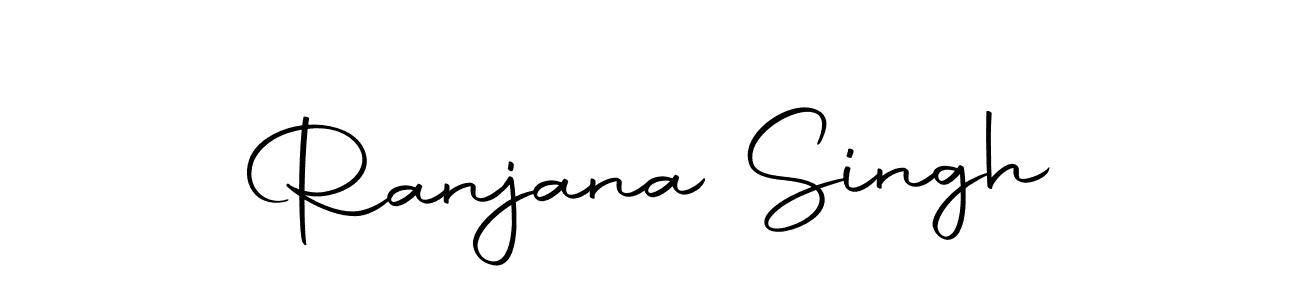 Make a beautiful signature design for name Ranjana Singh. Use this online signature maker to create a handwritten signature for free. Ranjana Singh signature style 10 images and pictures png