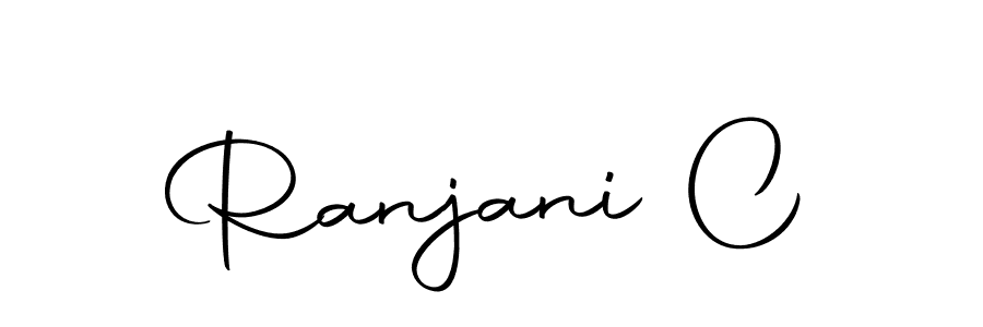 This is the best signature style for the Ranjani C name. Also you like these signature font (Autography-DOLnW). Mix name signature. Ranjani C signature style 10 images and pictures png