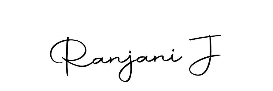 Autography-DOLnW is a professional signature style that is perfect for those who want to add a touch of class to their signature. It is also a great choice for those who want to make their signature more unique. Get Ranjani J name to fancy signature for free. Ranjani J signature style 10 images and pictures png