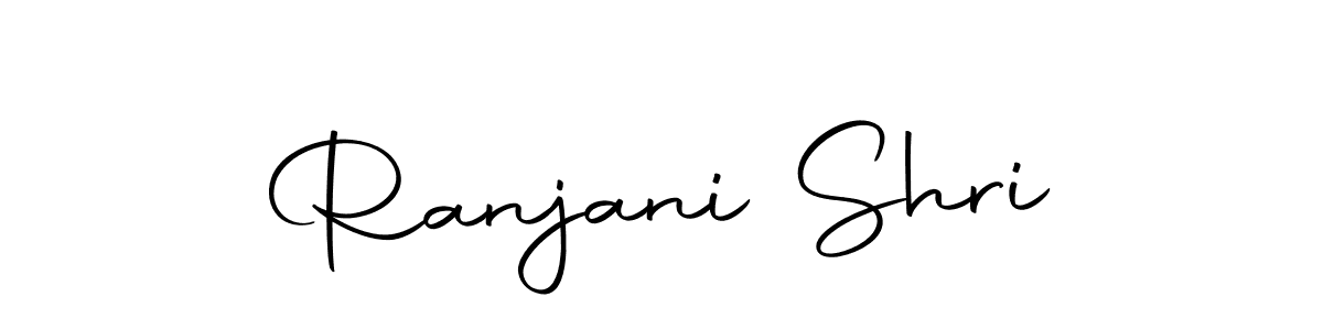 Design your own signature with our free online signature maker. With this signature software, you can create a handwritten (Autography-DOLnW) signature for name Ranjani Shri. Ranjani Shri signature style 10 images and pictures png