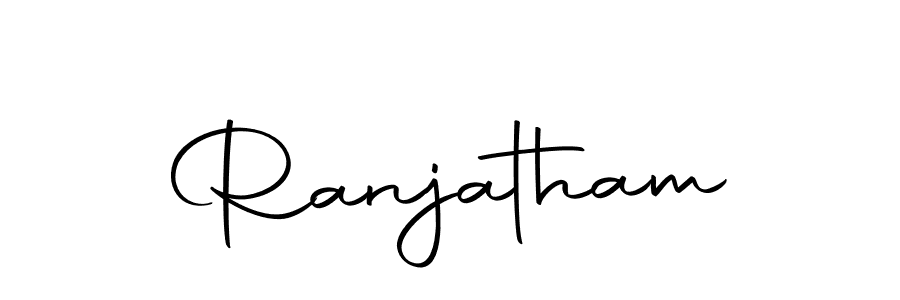 You can use this online signature creator to create a handwritten signature for the name Ranjatham. This is the best online autograph maker. Ranjatham signature style 10 images and pictures png