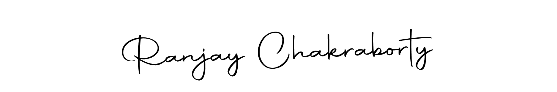 How to make Ranjay Chakraborty signature? Autography-DOLnW is a professional autograph style. Create handwritten signature for Ranjay Chakraborty name. Ranjay Chakraborty signature style 10 images and pictures png