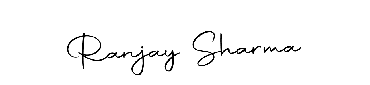 It looks lik you need a new signature style for name Ranjay Sharma. Design unique handwritten (Autography-DOLnW) signature with our free signature maker in just a few clicks. Ranjay Sharma signature style 10 images and pictures png
