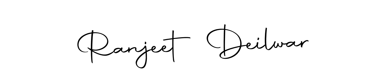 Create a beautiful signature design for name Ranjeet Deilwar. With this signature (Autography-DOLnW) fonts, you can make a handwritten signature for free. Ranjeet Deilwar signature style 10 images and pictures png