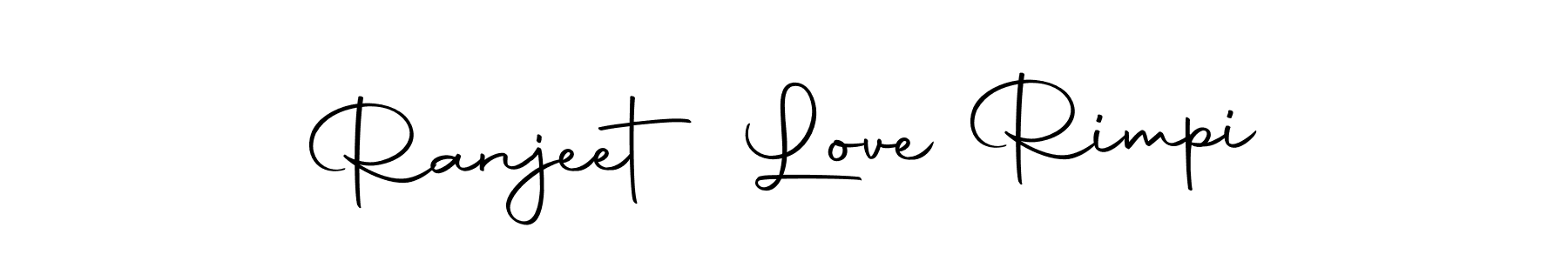 How to make Ranjeet Love Rimpi signature? Autography-DOLnW is a professional autograph style. Create handwritten signature for Ranjeet Love Rimpi name. Ranjeet Love Rimpi signature style 10 images and pictures png