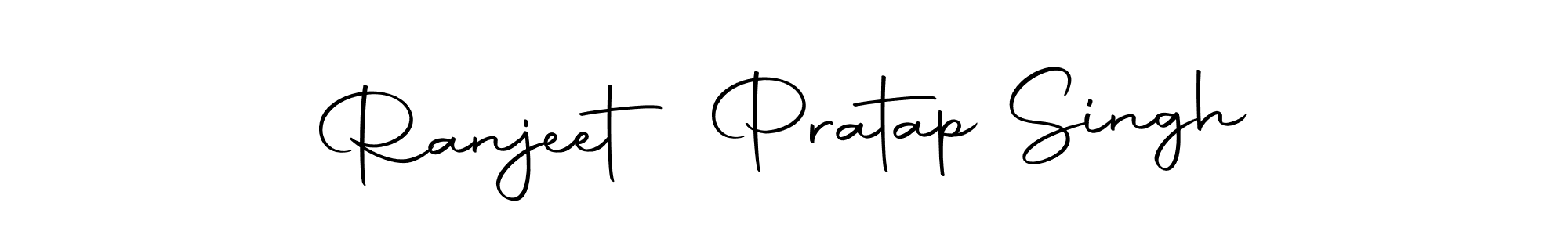 Create a beautiful signature design for name Ranjeet Pratap Singh. With this signature (Autography-DOLnW) fonts, you can make a handwritten signature for free. Ranjeet Pratap Singh signature style 10 images and pictures png