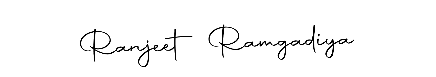 You can use this online signature creator to create a handwritten signature for the name Ranjeet Ramgadiya. This is the best online autograph maker. Ranjeet Ramgadiya signature style 10 images and pictures png