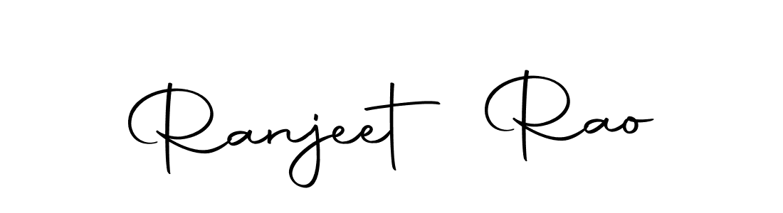 Use a signature maker to create a handwritten signature online. With this signature software, you can design (Autography-DOLnW) your own signature for name Ranjeet Rao. Ranjeet Rao signature style 10 images and pictures png