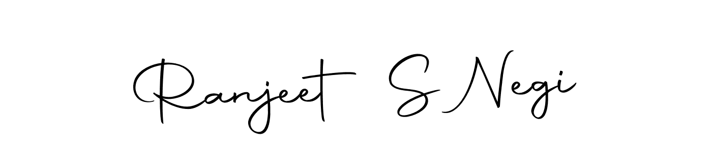 You should practise on your own different ways (Autography-DOLnW) to write your name (Ranjeet S Negi) in signature. don't let someone else do it for you. Ranjeet S Negi signature style 10 images and pictures png