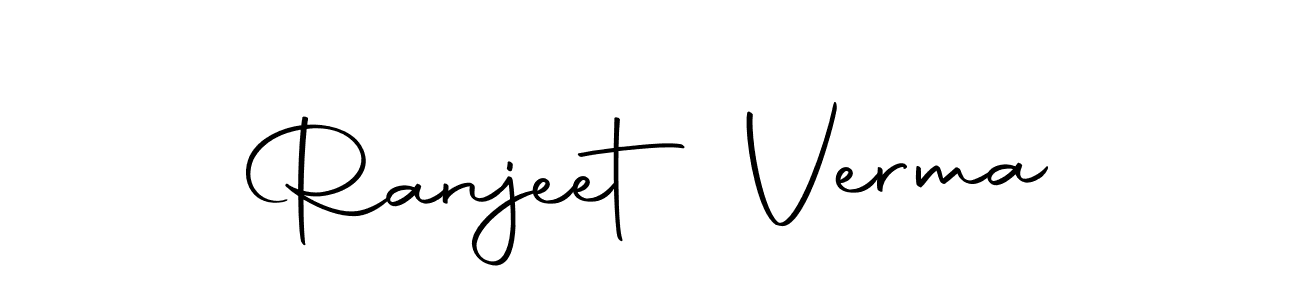 Use a signature maker to create a handwritten signature online. With this signature software, you can design (Autography-DOLnW) your own signature for name Ranjeet Verma. Ranjeet Verma signature style 10 images and pictures png