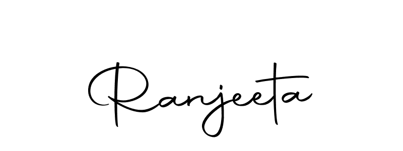 Also we have Ranjeeta name is the best signature style. Create professional handwritten signature collection using Autography-DOLnW autograph style. Ranjeeta signature style 10 images and pictures png