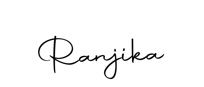 You can use this online signature creator to create a handwritten signature for the name Ranjika. This is the best online autograph maker. Ranjika signature style 10 images and pictures png