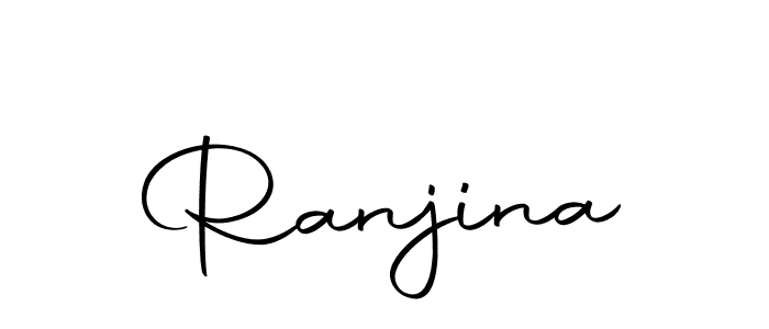 You should practise on your own different ways (Autography-DOLnW) to write your name (Ranjina) in signature. don't let someone else do it for you. Ranjina signature style 10 images and pictures png