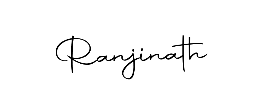 Create a beautiful signature design for name Ranjinath. With this signature (Autography-DOLnW) fonts, you can make a handwritten signature for free. Ranjinath signature style 10 images and pictures png