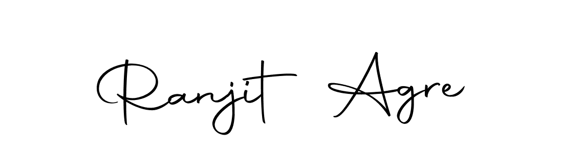 Design your own signature with our free online signature maker. With this signature software, you can create a handwritten (Autography-DOLnW) signature for name Ranjit Agre. Ranjit Agre signature style 10 images and pictures png