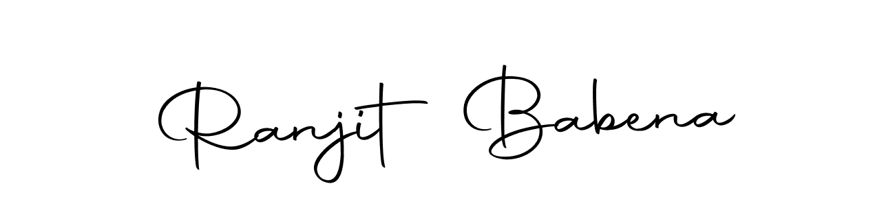 This is the best signature style for the Ranjit Babena name. Also you like these signature font (Autography-DOLnW). Mix name signature. Ranjit Babena signature style 10 images and pictures png
