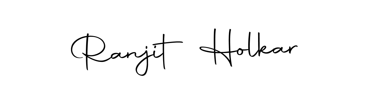 Make a beautiful signature design for name Ranjit Holkar. Use this online signature maker to create a handwritten signature for free. Ranjit Holkar signature style 10 images and pictures png