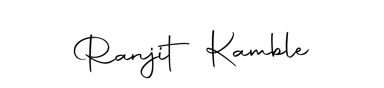 You should practise on your own different ways (Autography-DOLnW) to write your name (Ranjit Kamble) in signature. don't let someone else do it for you. Ranjit Kamble signature style 10 images and pictures png
