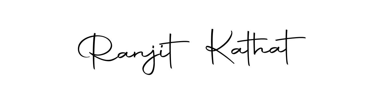 Ranjit Kathat stylish signature style. Best Handwritten Sign (Autography-DOLnW) for my name. Handwritten Signature Collection Ideas for my name Ranjit Kathat. Ranjit Kathat signature style 10 images and pictures png