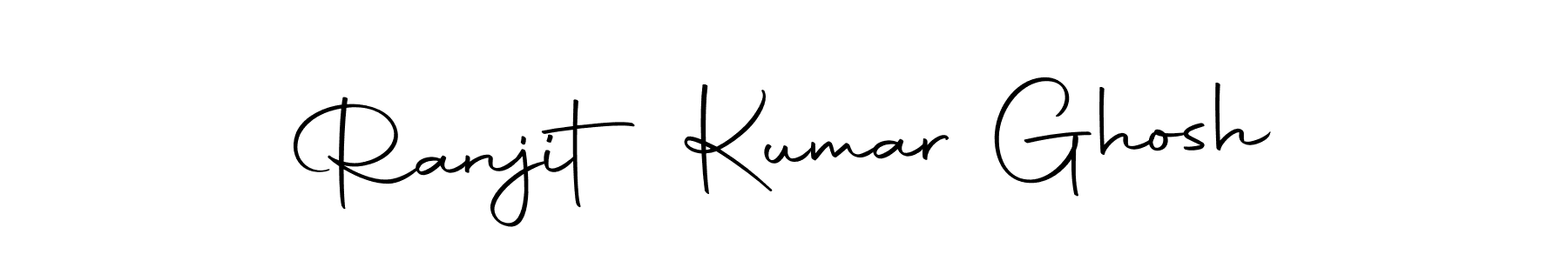 How to make Ranjit Kumar Ghosh name signature. Use Autography-DOLnW style for creating short signs online. This is the latest handwritten sign. Ranjit Kumar Ghosh signature style 10 images and pictures png