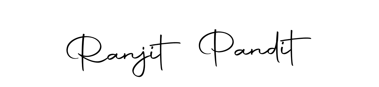 Make a beautiful signature design for name Ranjit Pandit. With this signature (Autography-DOLnW) style, you can create a handwritten signature for free. Ranjit Pandit signature style 10 images and pictures png