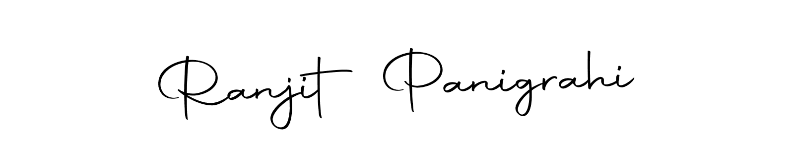 Design your own signature with our free online signature maker. With this signature software, you can create a handwritten (Autography-DOLnW) signature for name Ranjit Panigrahi. Ranjit Panigrahi signature style 10 images and pictures png
