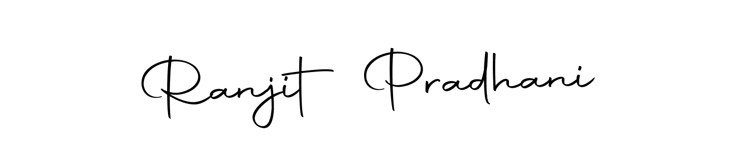 Ranjit Pradhani stylish signature style. Best Handwritten Sign (Autography-DOLnW) for my name. Handwritten Signature Collection Ideas for my name Ranjit Pradhani. Ranjit Pradhani signature style 10 images and pictures png