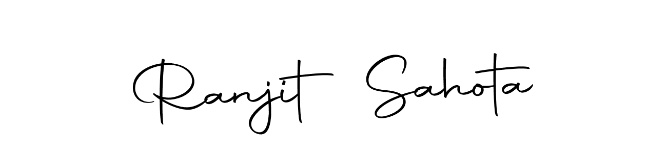Design your own signature with our free online signature maker. With this signature software, you can create a handwritten (Autography-DOLnW) signature for name Ranjit Sahota. Ranjit Sahota signature style 10 images and pictures png