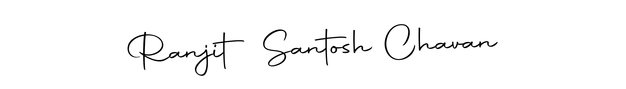 Ranjit Santosh Chavan stylish signature style. Best Handwritten Sign (Autography-DOLnW) for my name. Handwritten Signature Collection Ideas for my name Ranjit Santosh Chavan. Ranjit Santosh Chavan signature style 10 images and pictures png