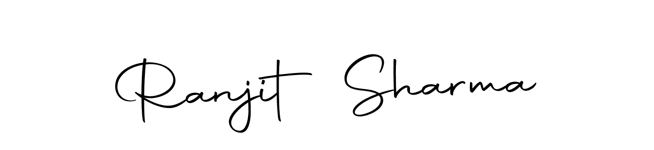 How to make Ranjit Sharma signature? Autography-DOLnW is a professional autograph style. Create handwritten signature for Ranjit Sharma name. Ranjit Sharma signature style 10 images and pictures png