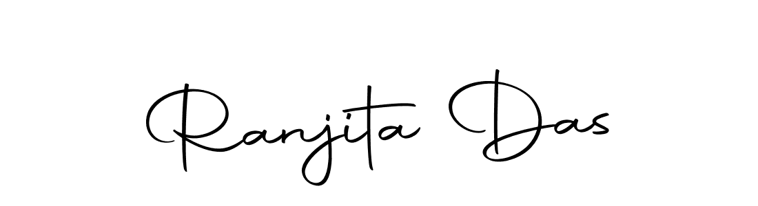 Design your own signature with our free online signature maker. With this signature software, you can create a handwritten (Autography-DOLnW) signature for name Ranjita Das. Ranjita Das signature style 10 images and pictures png